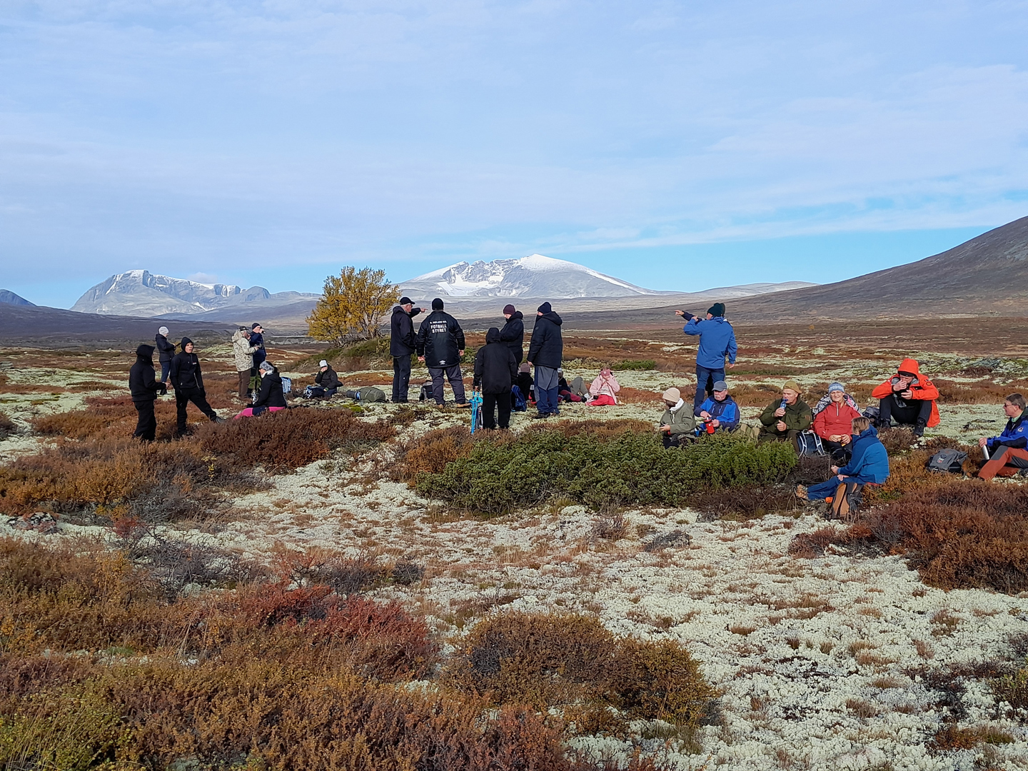 Moskussafari med NVIO Oppdal - i fint høstvær